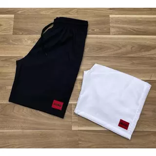 BERMUDA SPORT ELASTANO BORDADA - ENVIO IMEDIATO
