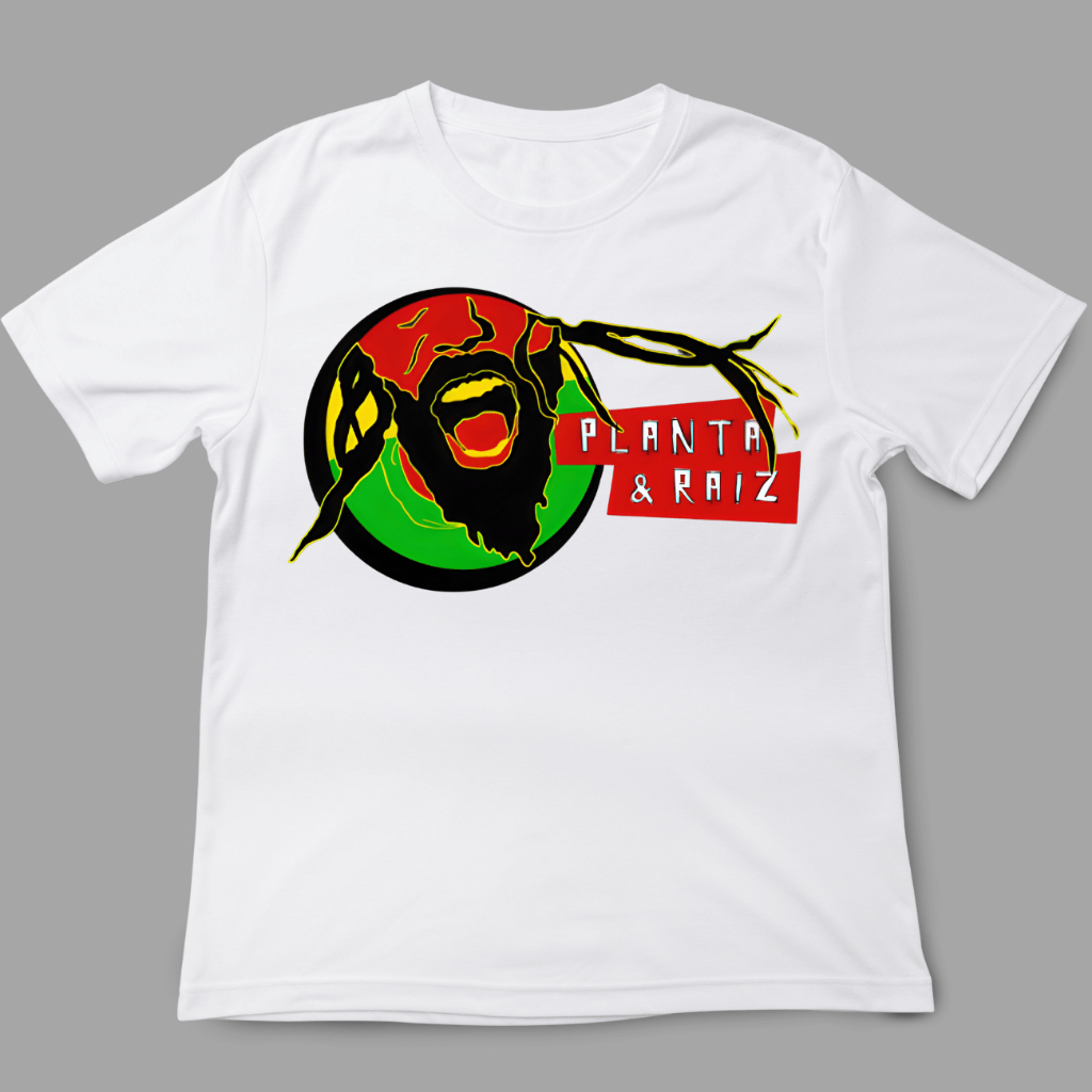 Camiseta Reggae planta e raiz Banda