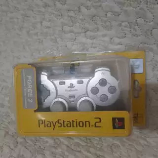 controle play 2 force 2 prata original na caixa