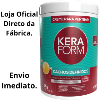 Creme para Pentear Keraform Cachos Definidos 1kg