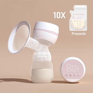 Bomba De Leite Elétrica Portátil De Alta Sucção/10pcs Saco De Armazenamento De Leite