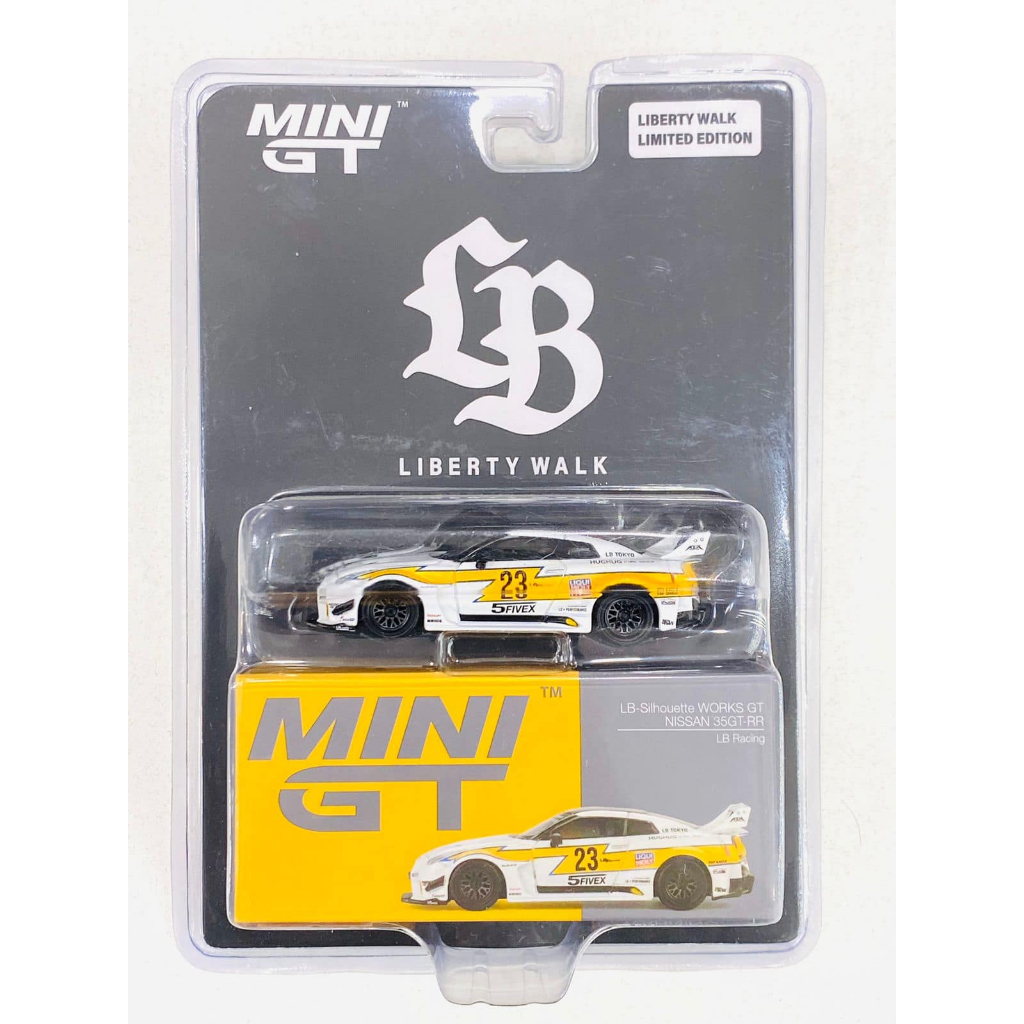 1/64スケール MINI GT「LB-Silhouette WORKS GT NISSAN 35GT-RR