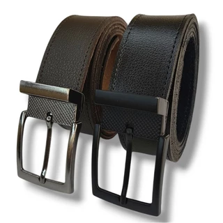 Kit 2 Cinto Masculino Social PLUS SIZE - 160 CM/ TAMANHO AJUSTÁVEL.