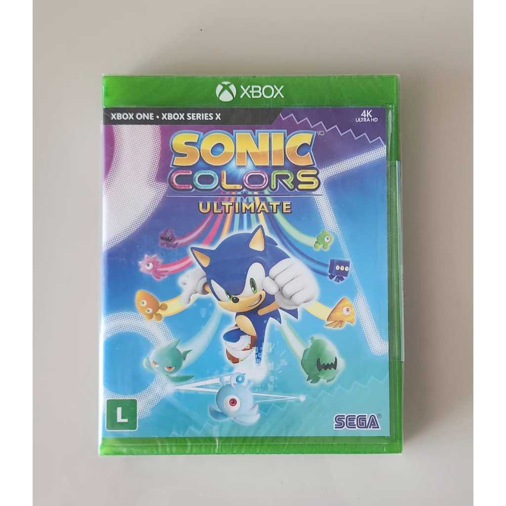 Sonic Colors (mídia física) - Xbox One (novo)