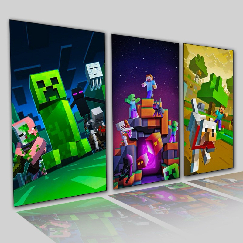 Quadro Minecraft em Oferta | Shopee 2026