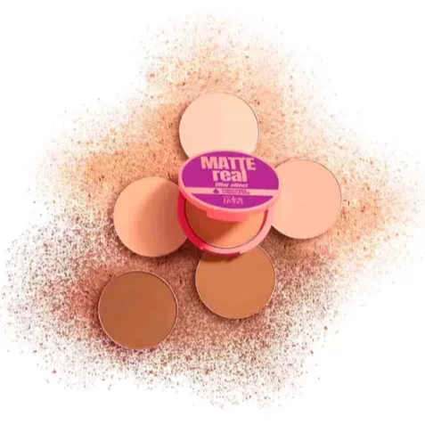 Pó Compacto Color Trend Matte Real | Shopee Brasil