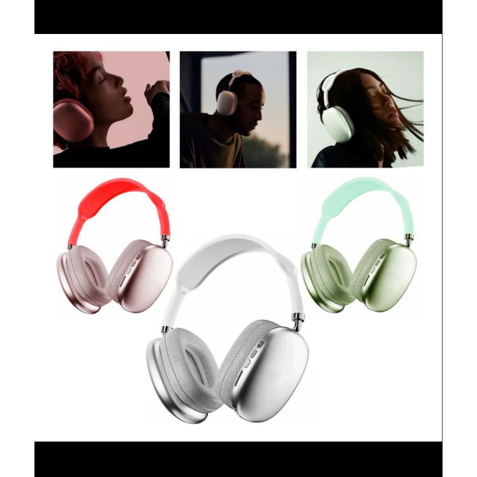 Fone de Ouvido, HeadSet P9 Bluetooth Max | Shopee Brasil