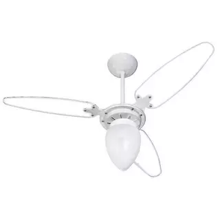 Ventilador de Teto Wind Light Ventisol Com Lustre Pás Transparente Premium 220v
