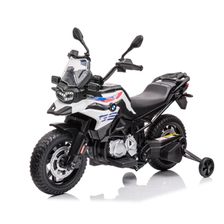 Moto Elétrica Infantil Branca BMW 12V Zippy Toys