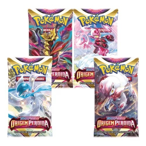 Kit booster com todas artes Origem perdida - Pokemon | Shopee Brasil