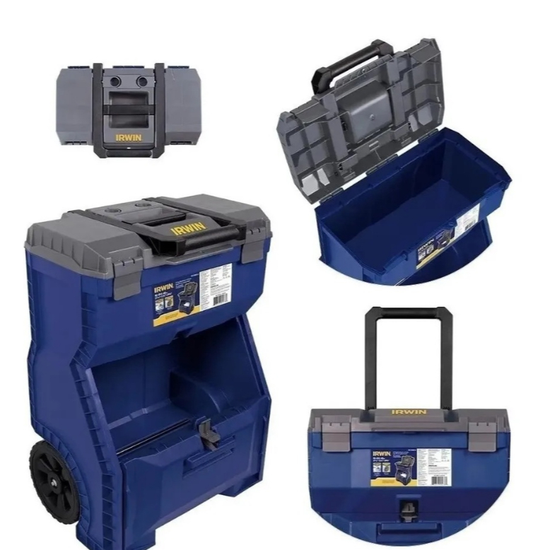 Caixa de Ferramentas Monobloco 35 kg com Rodas - IRWIN-IWST18800-LA