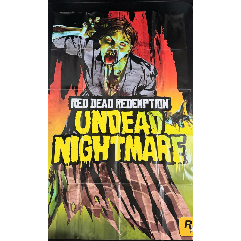 Poster e Mapa Red Dead Redemption Undead Nightmare