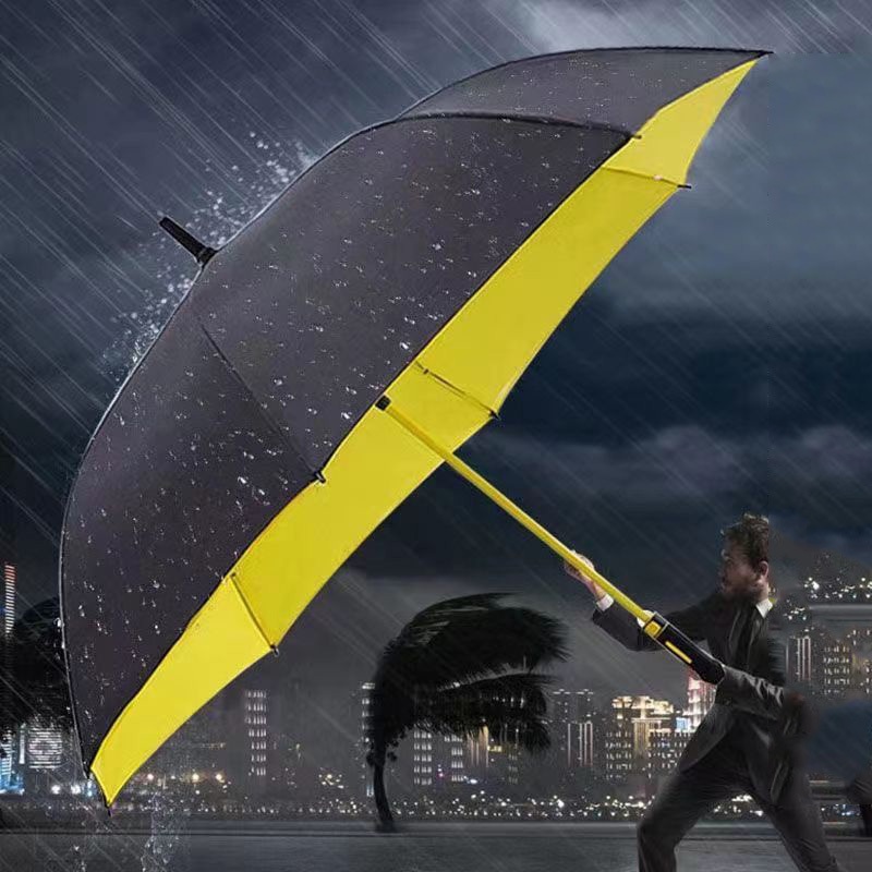 Guarda Chuva Automático Preto Grande Reforçado