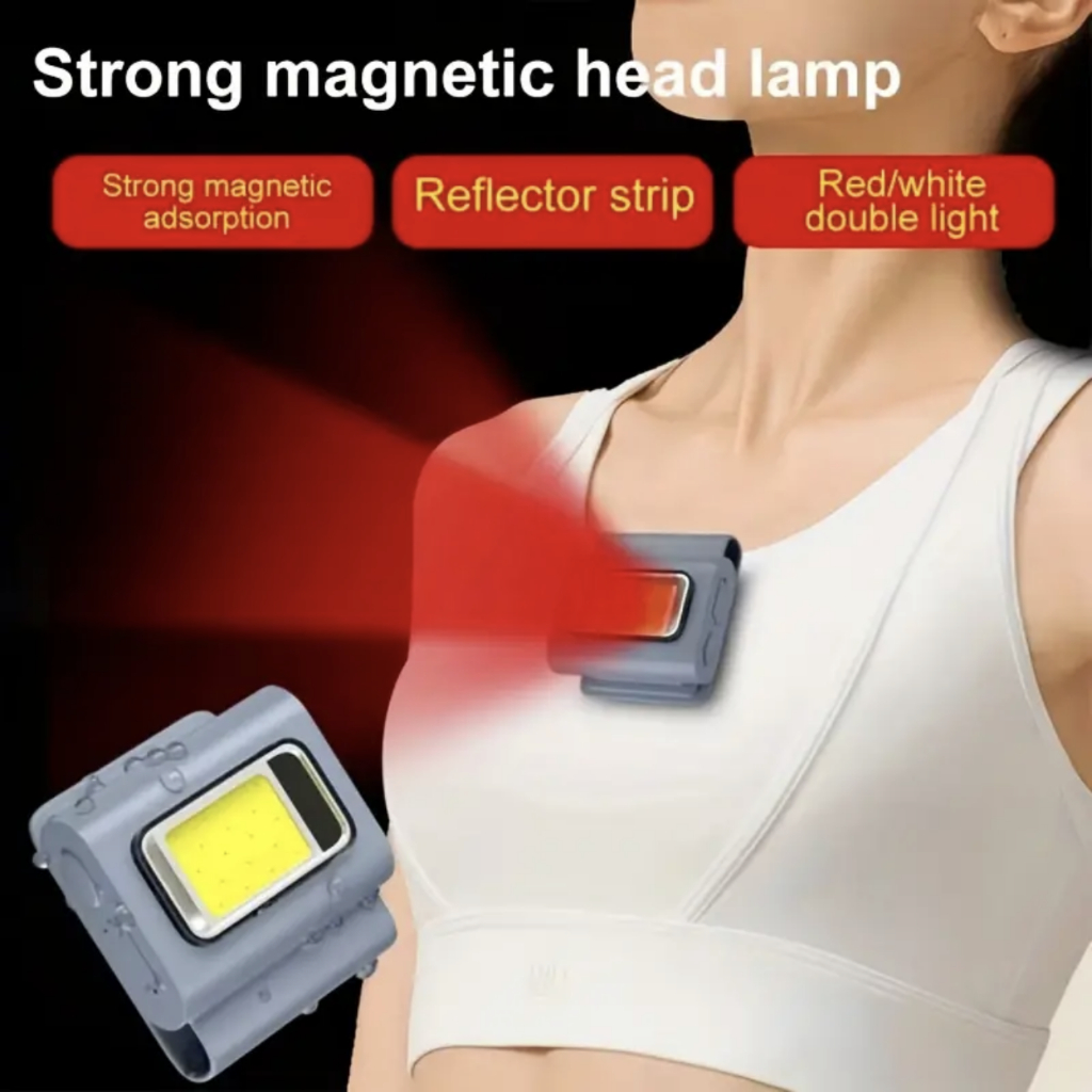 Mini Lanterna Com led Portátil/USB Recarregável 6 Modos De Luz Lanternas De Emergência -DL009