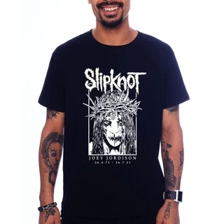 Camiseta Slipknot - Joey Jordison - Preta
