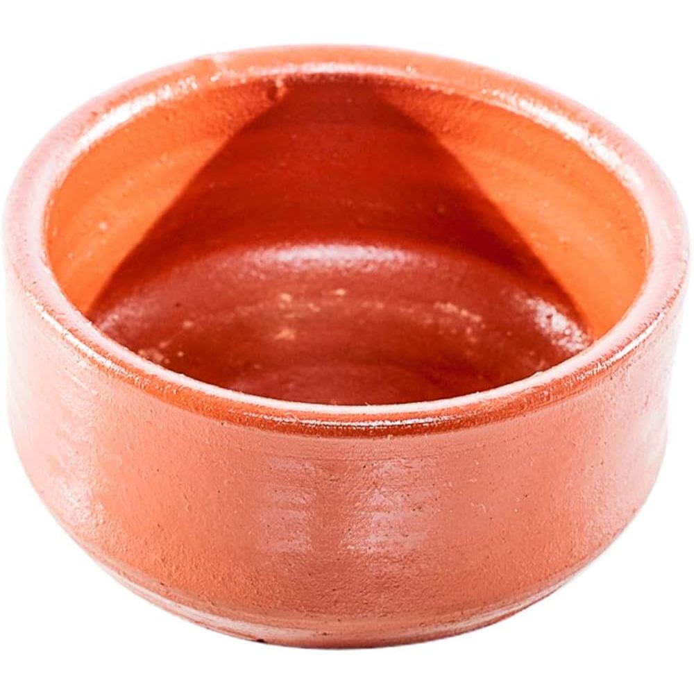 Comedouro e Bebedouro de Barro Universal para Pets