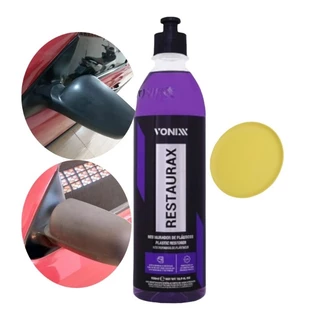 Restaurax Vonixx Revitalizador Renovador De Plástico Interno E Externo Veicular + 1 Aplicador Vonix
