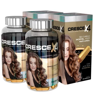 Kit 2x Cresce X4 Total 60 Cápsulas - 2 Meses Nutrilibrium