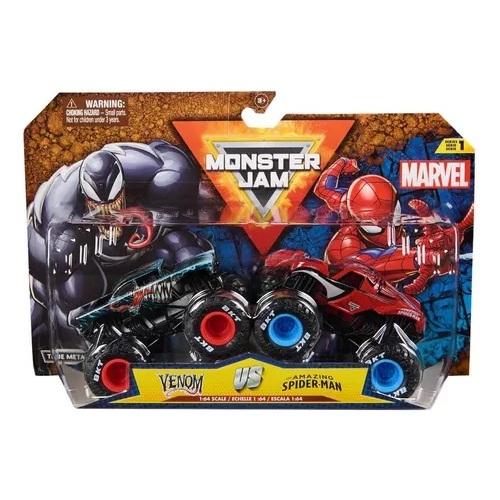 本格派ま！ - Marvel Heróis Jam Monster 2 C/ Pack 1/64 Master Spin - 乗用車