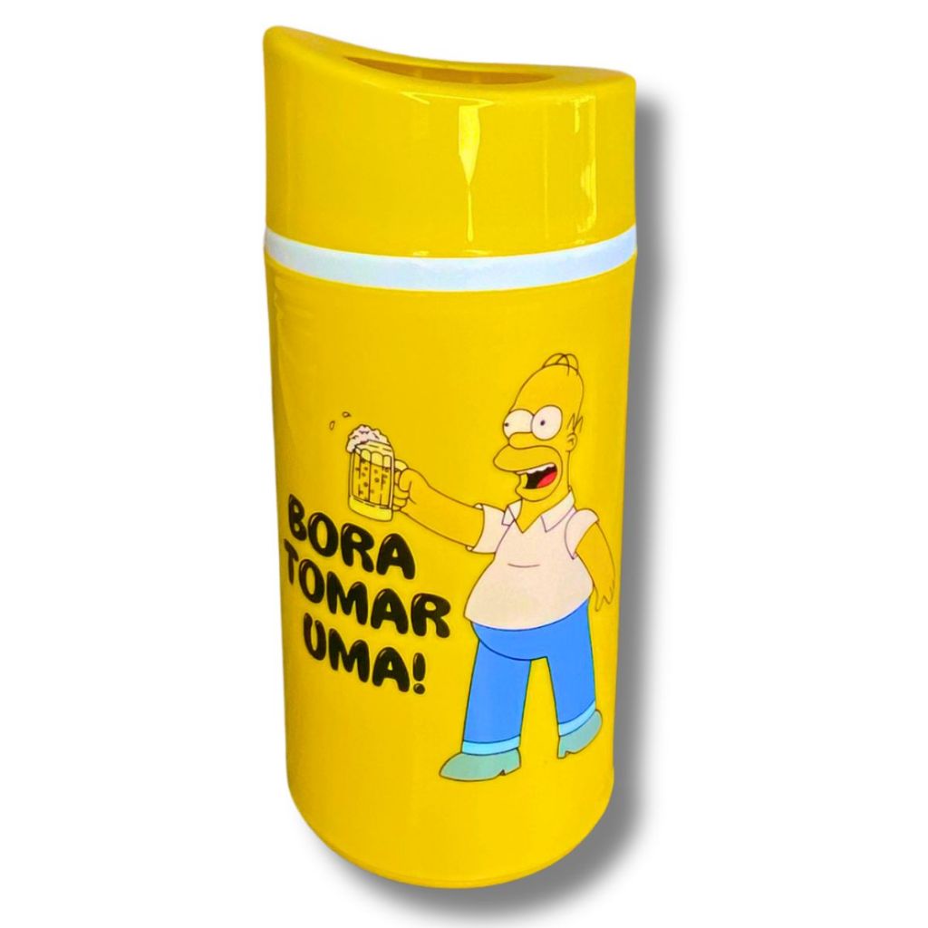 THE SIMPSONSドリンクホルダー Monte Seu Kit Suporte Cerveja Os Simpsons Personagens 350ml