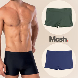 Sunga Boxer Mash Lisa Forrada com Cordão de Regulagem Masculina Adulto Moda Praia FPS 50