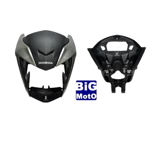 Frente do farol CG Titan 160 2022/2023/2024 Cinza Tornado com Aranha (Cor da Fan 2016)