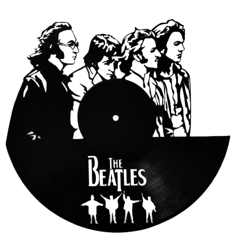 Quadro Decorativo de Disco de Vinil / Quadro de LP – The Beatles ...
