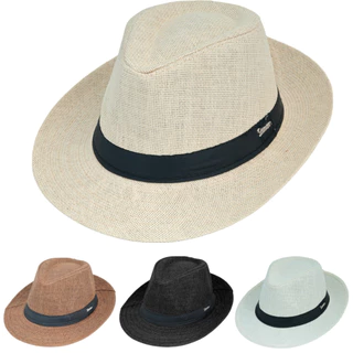 Chapeu Panama Praia Aba Larga Casual Moda Masculino Feminino
