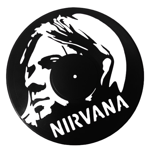 Quadro Decorativo de Disco de Vinil / Quadro de LP – Nirvana | Shopee ...