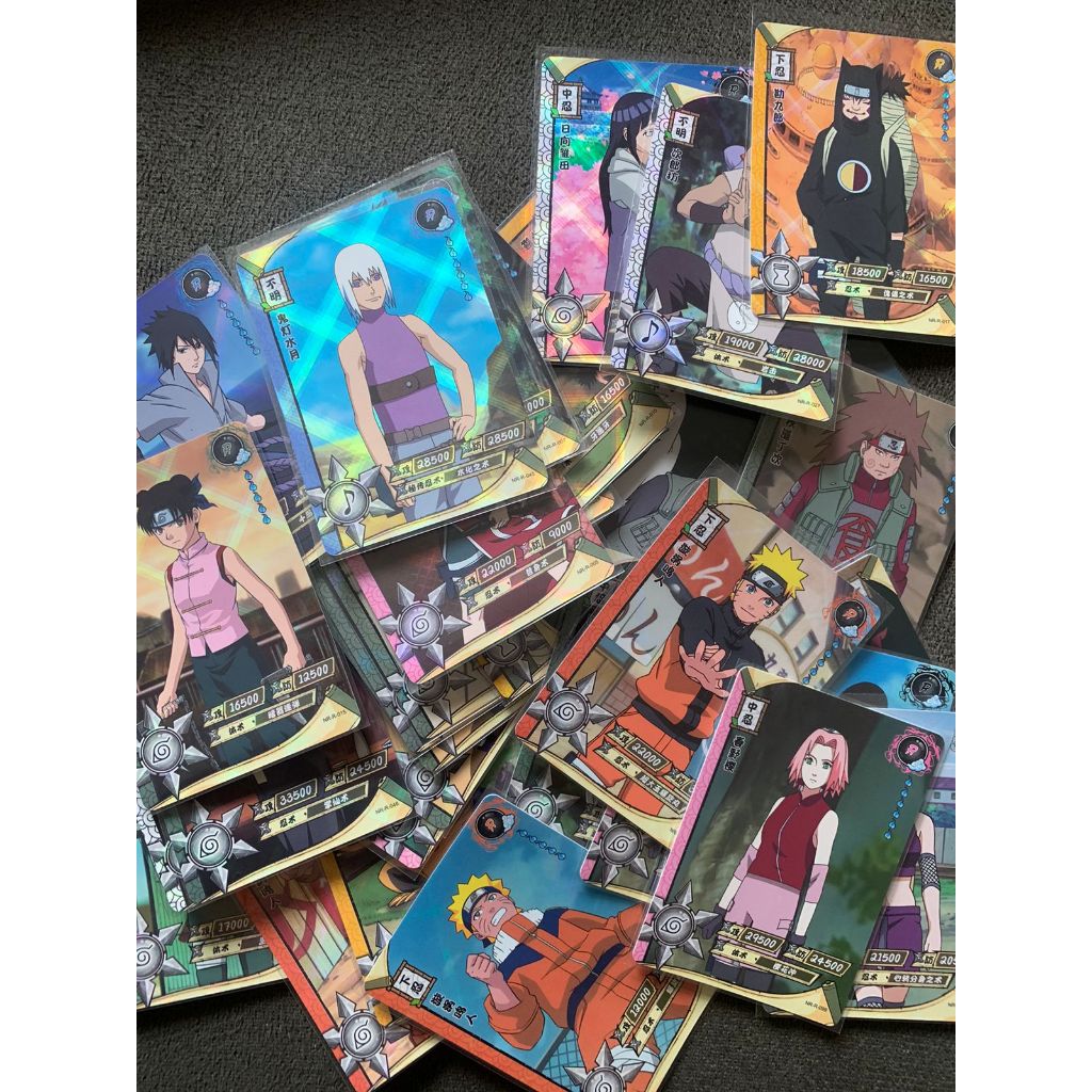 Cartas Colecionáveis Naruto TCG Original | Shopee Brasil