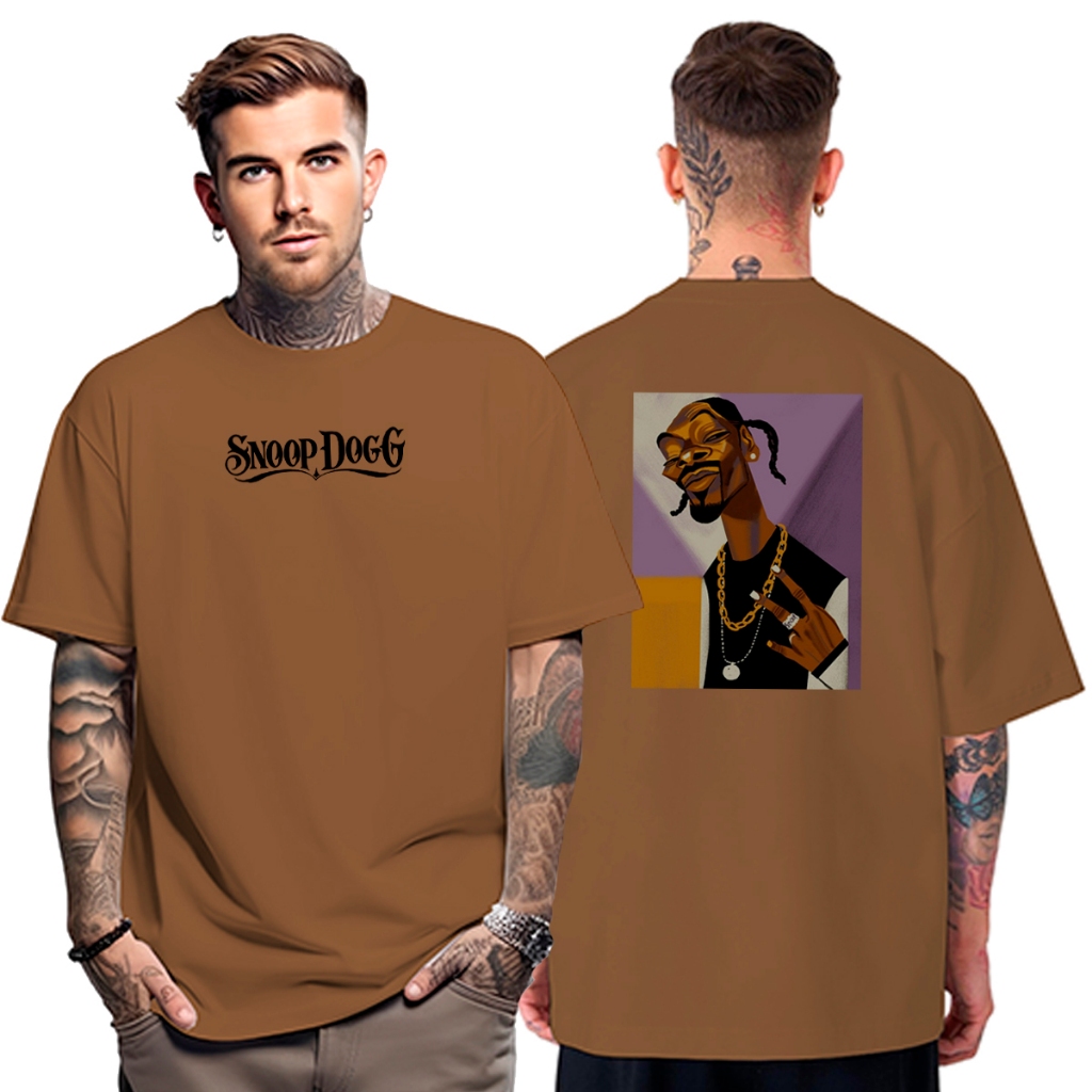 Oversized Camisa Snoop Dogg Hip Hop Desenho Shopee Brasil