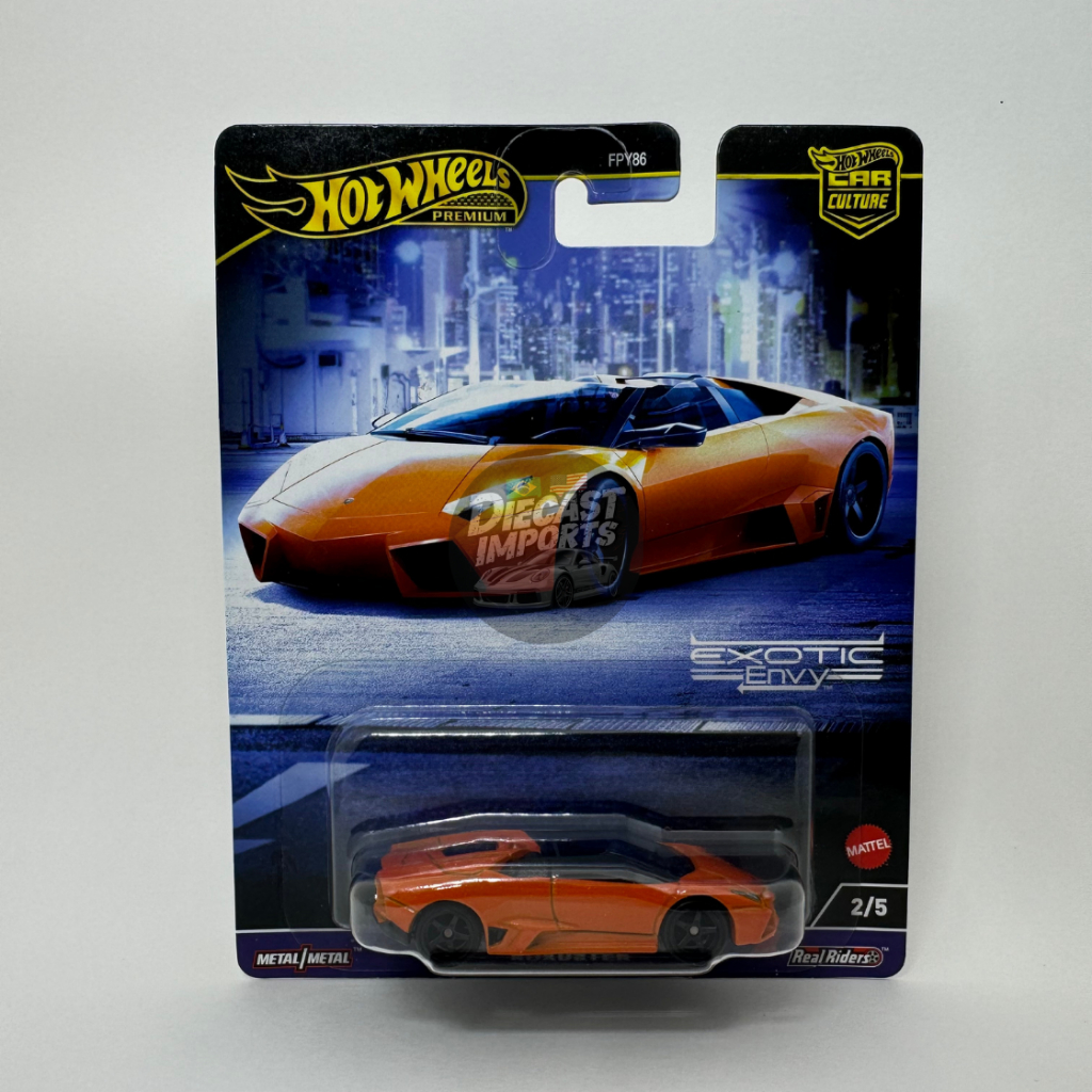 Hot Wheels Premium Lamborghini Reventon Radster Exotic Envy 2/5