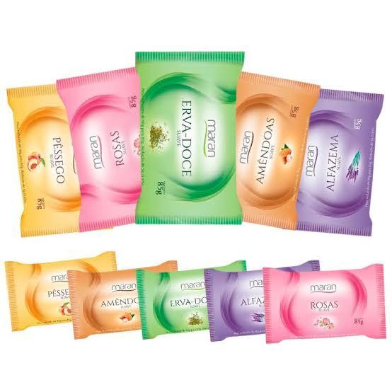 Kit 12 Sabonetes Cheirosos Maran 85g - a Escolher