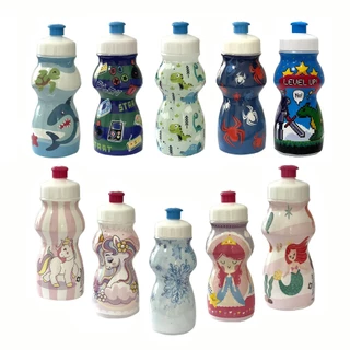 Kit com 50 SQUEEZE infantil modelos variados lembrancinhas crianças garrafinha