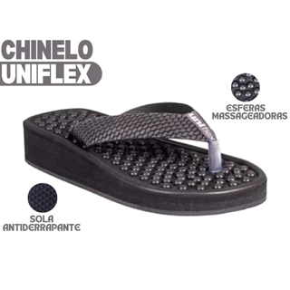 Chinelo Ortopédico para Esporão e Facite Plantar Sandália Original Uni Flex Unissex