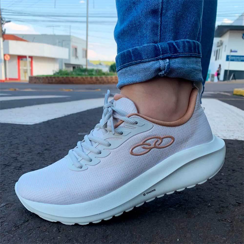 Tenis Olympikus Feminino Para Caminhada Com Amortecedor Para