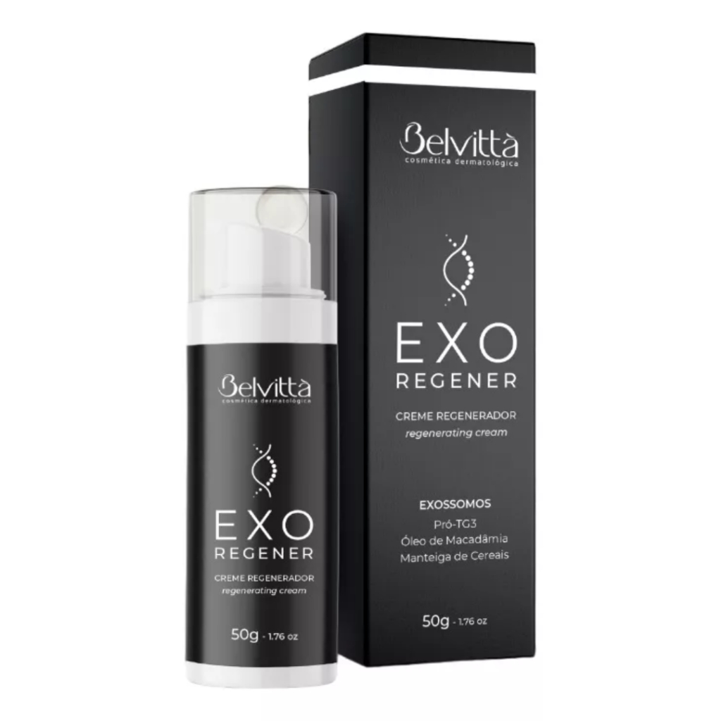 Dermocosmético Exo Regener 50g, Creme Regenerador Exossomos