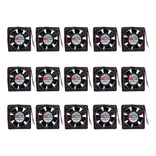 10pcs Ventilador Cooler Ventoinha Fan 60x60x20mm 12v Nova
