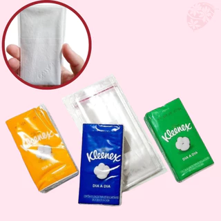 100 Lenços Lágrimas De Alegria Para Casamento (100 Saquinhos+100 Lenços Kleenex)