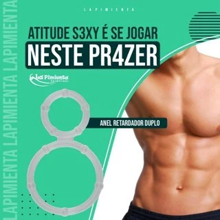 MÁXIMO PRAZER, MÍNIMA PREOCUPAÇÃO: ANEL PENIANO PARA UMA VIDA SEXUAL MAIS SATISFATÓRIA!
