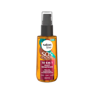 Oleo S.O.S Cachos 10 em 1multi Benefícios 42ml Salon Line