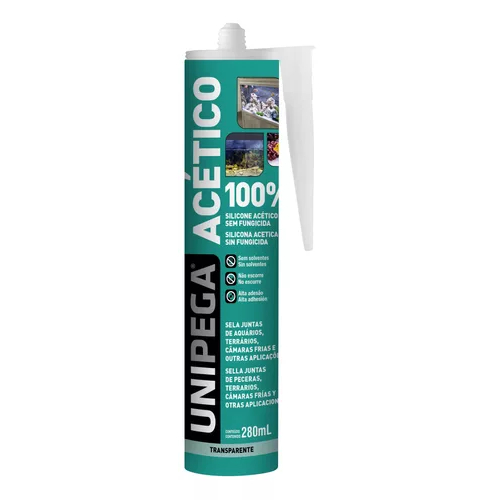 SILICONE AQUARIO NEUTRO 280ML UNIPEGA