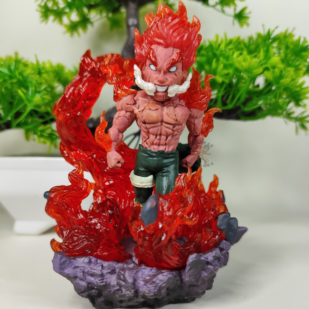 Action Figure do Maito Gai Boneco Colecionável do Anime Naruto