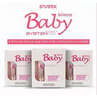 Brincos Studex Baby 100% Antialérgicos (CADA)