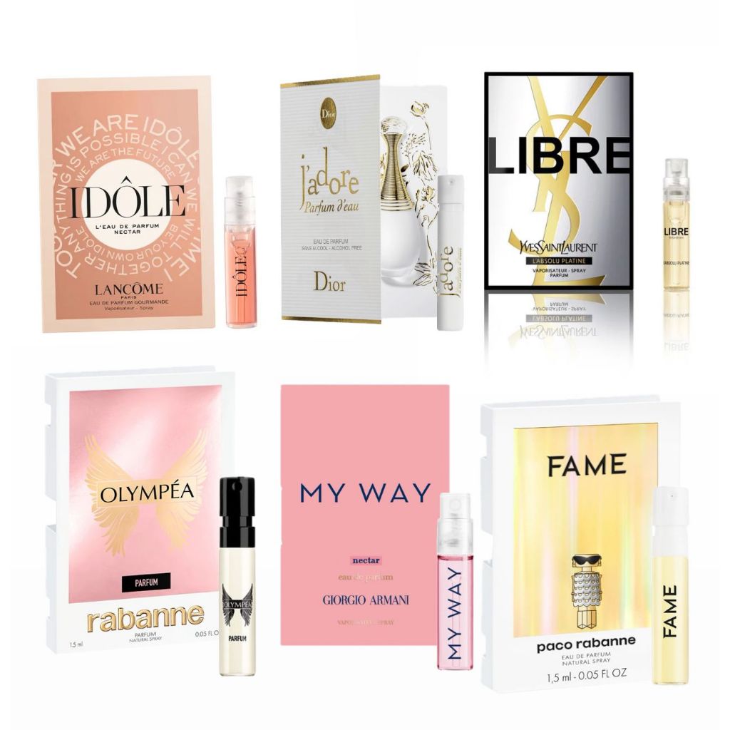 Lista 2 - Perfumes Femininos - 1 a 2 ml