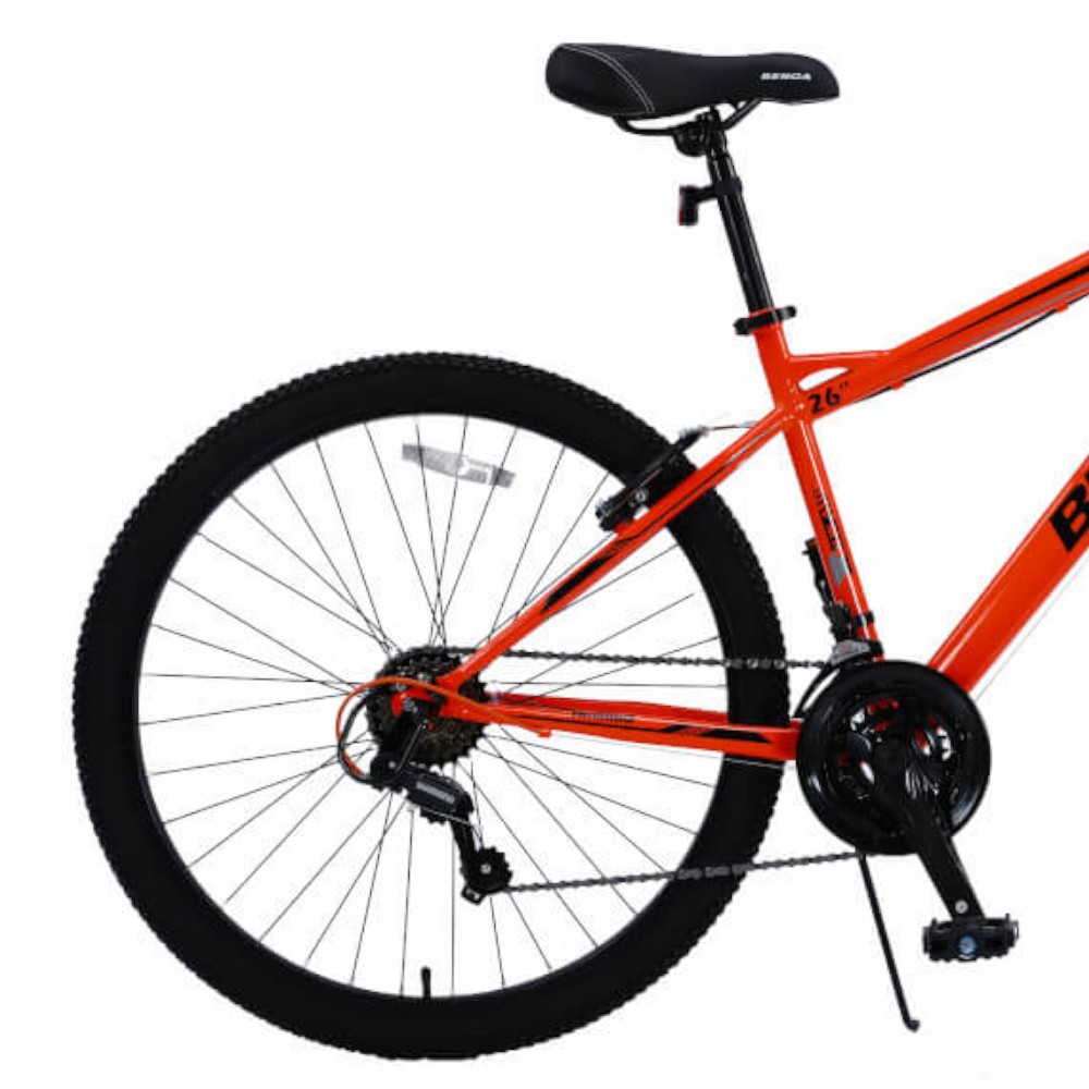 Bicicleta Benoá G26K0912 Laranja Aro 26 Freio V-Brake Quadro Aço