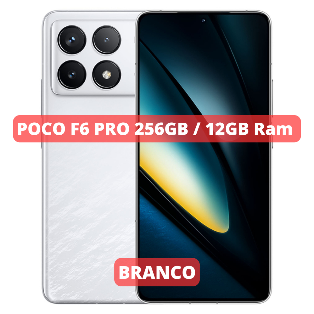Celular Xiaomi POCO F6 PRO | Câmera 50MP , Processador Qualcomm