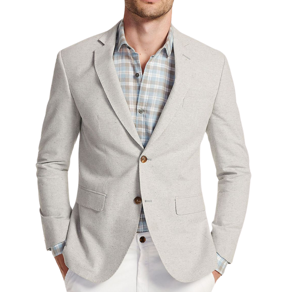 Blazer Masculino Casual Sofisticado Linho Empório Colombo