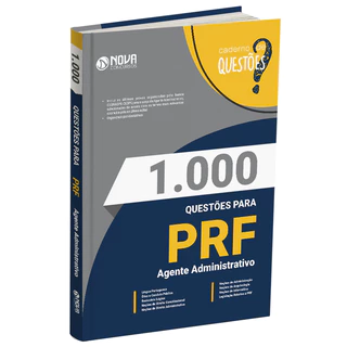 Livro 1.000 Questões Gabaritadas PRF - Agente Administrativo