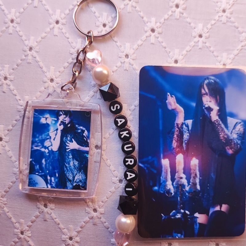 Chaveiro + Photocard - Visual Kei